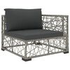 vidaXL Garden Lounge Set Grey