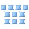 vidaXL Pool Pillow Set of 10 Blue PVC Large Durable Pool Pillow