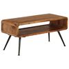 vidaXL Coffee Table Natural wood grain