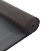 vidaXL Rug Rectangular Dark Brown 27.6x393.7" Bamboo