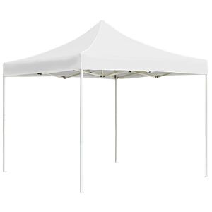 vidaXL Party Tent White Aluminum alloy, Oxford fabric with PVC coating