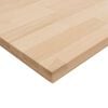 vidaXL Kitchen Worktop Oak Solid Oak Wood Medium Durable