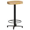 vidaXL Bar Stool Set of 2 Natural wood