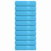 vidaXL Bath Towel Set of 10 Turquoise 100% Cotton 39.4 x 59.1 in