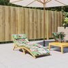 vidaXL Sun Lounger Cushion Multicolour 70.9x23.6x1.6" Oxford Fabric