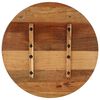 vidaXL Round Table Top 27.6" 0.59"-0.63" Solid Reclaimed Wood