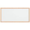 vidaXL Magnetic Whiteboard with Solid Pine Wood Frame 23.6x11.8"