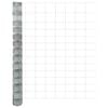 vidaXL Field Fence Gray 4.6'x 32.8'Steel