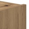 vidaXL TV Wall Cabinet Artisan Oak 39.37 x 13.78 x 12.20 in