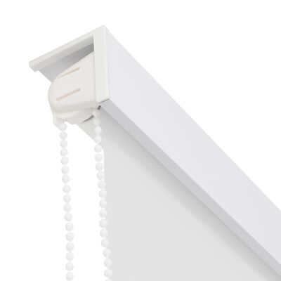 vidaXL Shower Roller Blind 31.5"x94.5" White