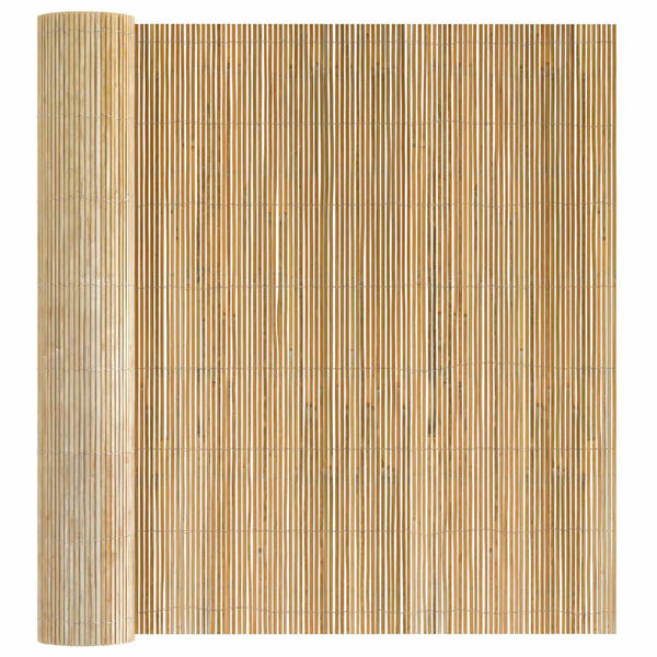 vidaXL Bamboo Fence Natural 236.22 x 70.87 in Bamboo
