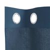 vidaXL Voile Curtains with Grommets 2 pcs Royal Blue