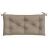 vidaXL Garden Bench Cushion Taupe Oxford fabric (100% polyester) Large