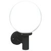 vidaXL Outdoor Wall Light Black 11.02 x 9.84 x 14.96 in