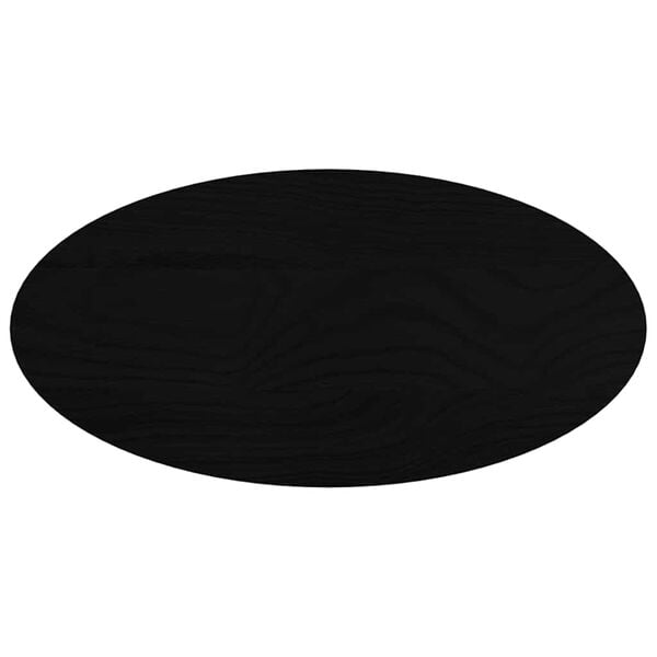 vidaXL Table Top Dark Brown Solid Oak Wood 31.5 x 15.7 in Durable