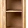 vidaXL Wardrobe Natural wood color Solid pine wood Large Wardrobe