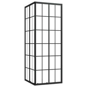 vidaXL Shower Cabin ESG 27.6"x27.6"x70.9"