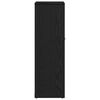 vidaXL Bathroom Cabinet Black Oak 30x30x95 cm Engineered Wood