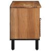 vidaXL TV Units with Drawer Solid Acacia Wood 39.37 x 13.19 x 18.11 in