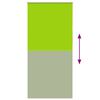 vidaXL Roller Blind Leaves Green 100% Polyester 43.3 x 82.7 in