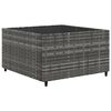 vidaXL Patio Lounge Set Set of 6 Gray