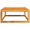 vidaXL Garden Table Acacia Wood finish Solid Acacia Wood Compact