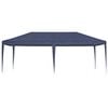 vidaXL Party Tent Blue Polyethylene 13x20 ft UV-resistant materials