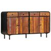 vidaXL Sideboard Solid Reclaimed Wood 55.1"x13.8"x29.9"