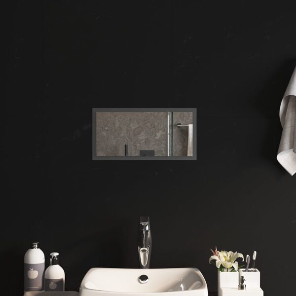vidaXL LED Bathroom Mirror 7.9"x15.7"