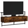 vidaXL TV Cabinet Smoked Oak Engineered Wood 39.6 x 11.8 x 20.1 in
