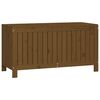 vidaXL Garden Storage Box Honey brown Solid pine wood Medium
