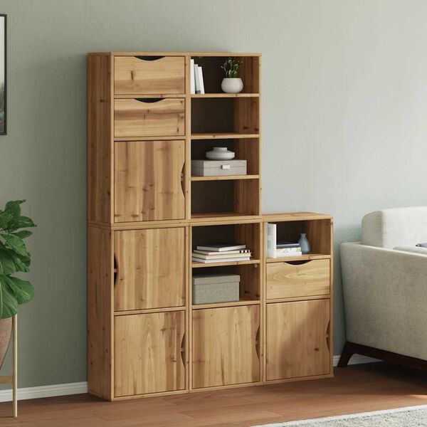 vidaXL Side Cabinet Honey