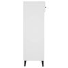 vidaXL Shoe Cabinet White Engineered wood Tall and slim Shoe Cabinet