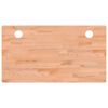 vidaXL Desk Top 43.3x23.6x1.0" Solid Wood Beech