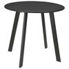 ProGarden Garden Table Matte Dark Grey Metal Small Durable