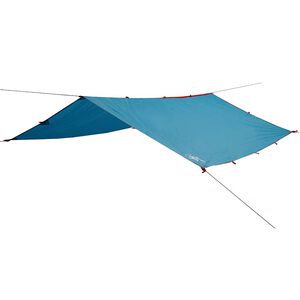 vidaXL Camping Tarp Blue 118.1x115.7" Waterproof