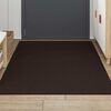 vidaXL Doormat Brown Polypropylene and PVC 45.3x78.7 in Doormat
