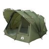 vidaXL Fishing Tent 5-Person Olive Green Waterproof