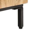vidaXL Sideboard Natural wood grain Solid mango wood Medium Sideboard