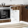 vidaXL Kitchen Base Cabinet Brown oak Engineered wood
