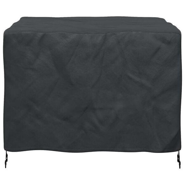 vidaXL Furniture Cover Plain Black 39.37 x 39.37 x 27.56 in 210D