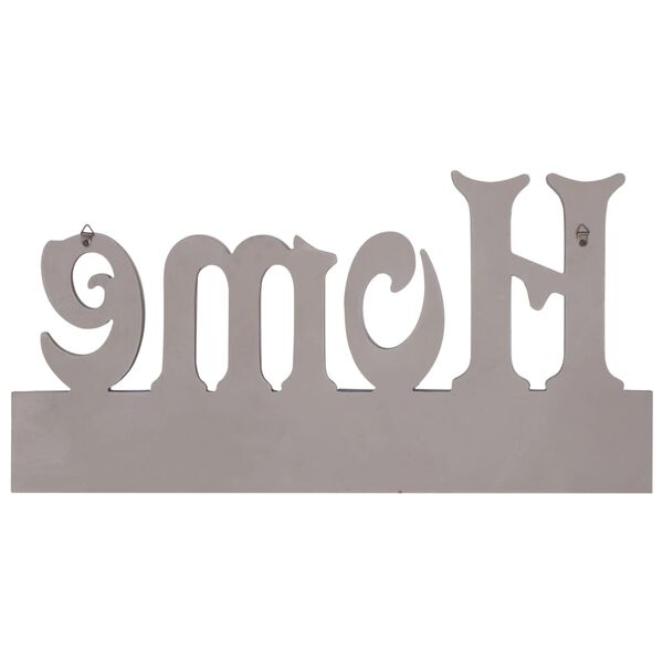 vidaXL Coat Rack Sleek White MDF Medium Decorative Inlays Coat Rack