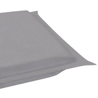 vidaXL Sun Lounger Cushion Gray 73.2"x22.8"x1.2"