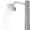 vidaXL Garden Shower Stainless Steel Stainless steel 304 7 ft 1 in tall