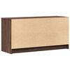 vidaXL TV Cabinet Brown Oak Engineered Wood Medium TV Cabinet