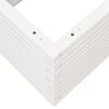 vidaXL Garden Planter White Solid pinewood Large Durable