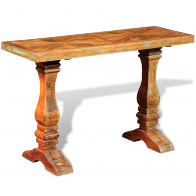 vidaXL Console Table Solid Reclaimed Wood