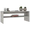 vidaXL Coffee Table Concrete Grey Engineered Wood Small Coffee Table