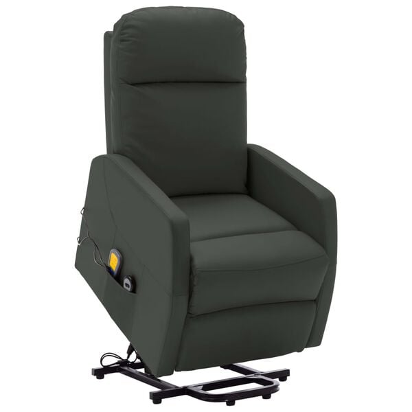 vidaXL Stand Up Massage Chair Anthracite