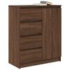 vidaXL Sideboard Brown oak Engineered wood Medium Sideboard